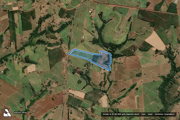 Imagem de satélite de Sitio Santo Antonio - Sitio Santo Antonio em Monte Aprazível - SP