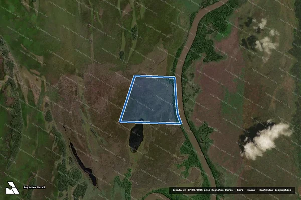 Imagem de satélite de FAZENDA KURUPAY - Parte 1 em Naviraí - MS