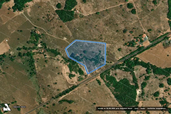 Imagem de satélite de FAZENDA JACUBA - 002 em Iporá - GO