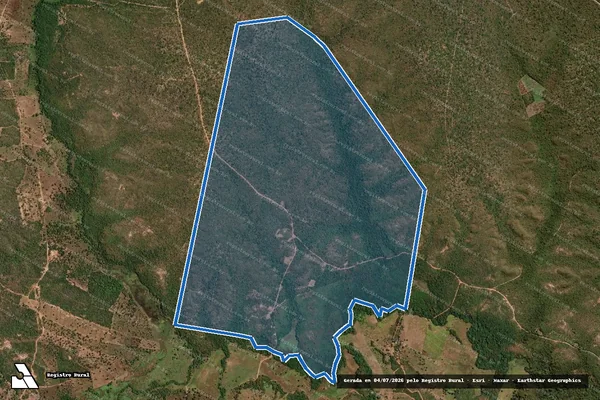 Imagem de satélite de FAZENDA FORMOSA - 001 em São Raimundo das Mangabeiras - MA