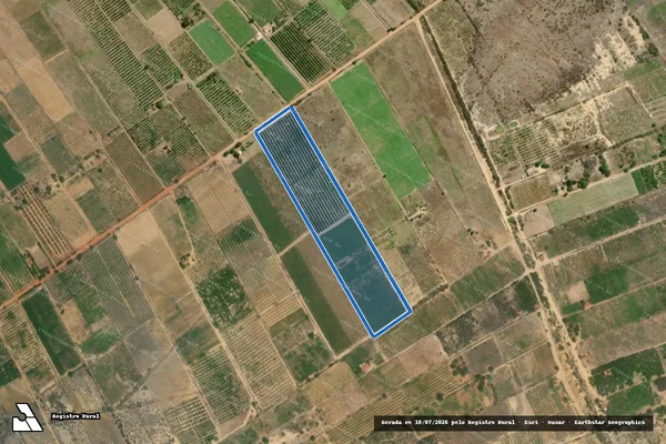 Imagem de satélite de Lote 75 ? Projeto de Assentamento Senador Mansueto de Lavor - Lote 75 ? Projeto de Assentamento Senador Mansueto de Lavor em Petrolina - PE