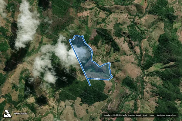 Imagem de satélite de FAZENDA AMERICANA GRANDE - PARCELA 01 em Novo Oriente de Minas - MG