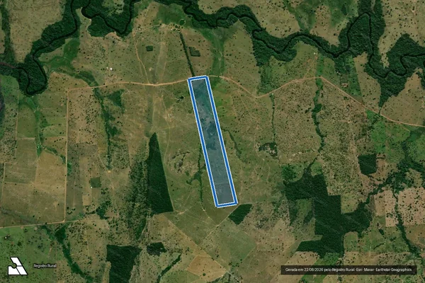 Imagem de satélite de ESTANCIA SERENA - Parte 2 em Vale de São Domingos - MT