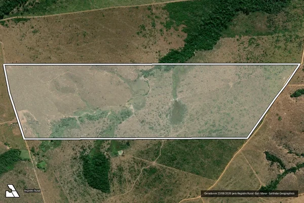 Imagem de satélite de LOTE 19 - SITIO RIO BONITO I em Colniza - MT