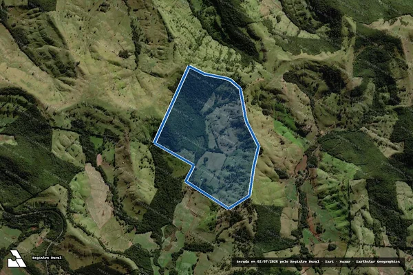 Imagem de satélite de Fazenda Carvalho - Parte 1 em Laranjeiras do Sul - PR