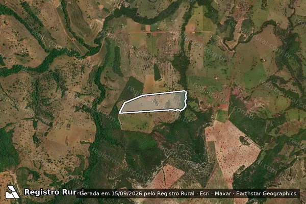 Imagem de satélite de P.A. VALE DA BOA VISTA / Lote 33