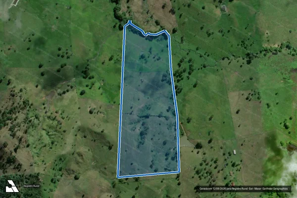 Imagem de satélite de Fazenda São João - Parcela D em São Sebastião do Passé - BA