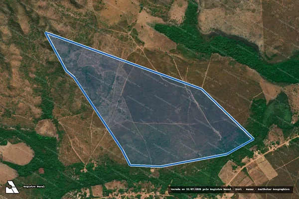 Imagem de satélite de Fazenda Arraial em Balsas - MA