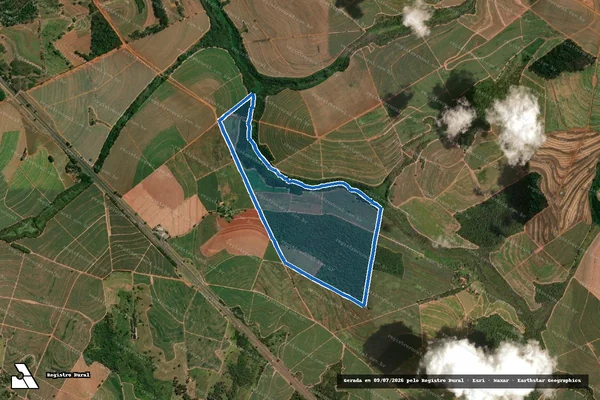 Imagem de satélite de Fazenda Santa Monica - Parte 2 em Catanduva - SP