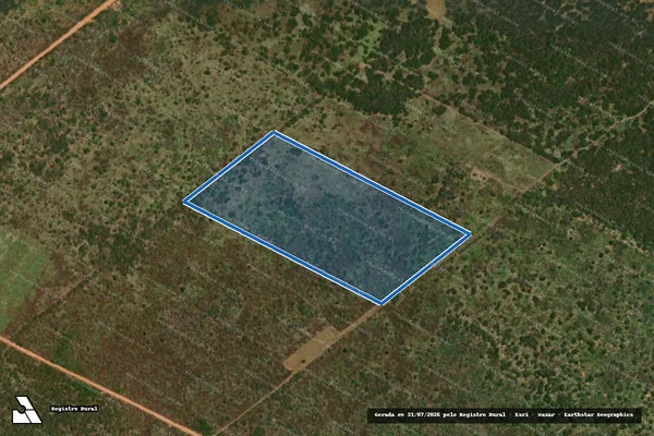 Imagem de satélite de PROJETO DE ASSENTAMENTO MAÍSA - LOTE 401 - Parte 1 em Mossoró - RN