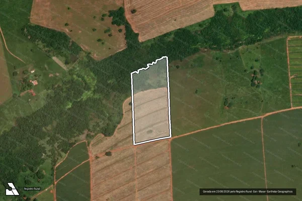 Imagem de satélite de Sítio Maracujá - Parte 1 em Rancharia - SP