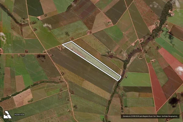 Imagem de satélite de Lote 164 – Projeto de Assentamento Pontal do Marape / LOTE 164