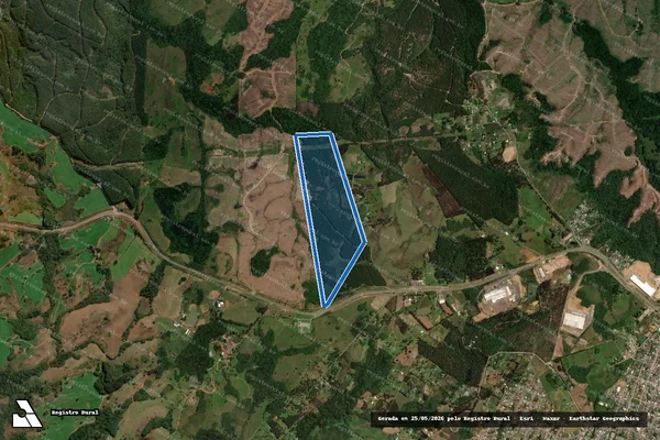 Imagem de satélite de FAZENDA LARANJEIRA - Gleba D em Lages - SC