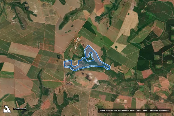 Imagem de satélite de FAZENDA ESPLANADA GLEBA C - FAZENDA ESPLANADA GLEBA C em Uberlândia - MG