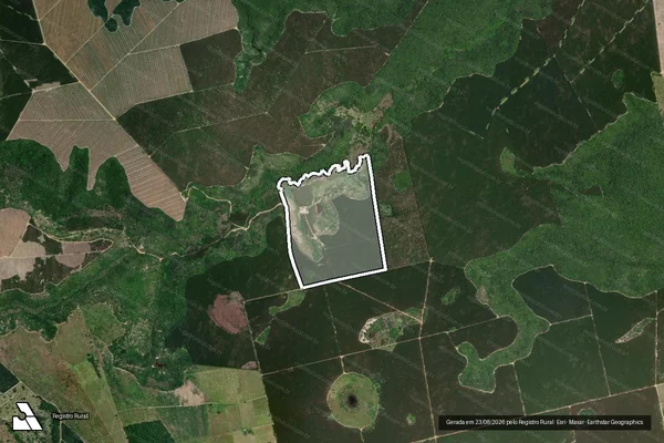 Imagem de satélite de FAZENDA 4 AS XI - Parcela 1 em Nova Viçosa - BA