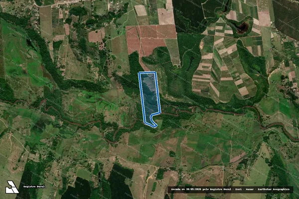 Imagem de satélite de FAZENDA ANGELIM - GLEBA 3 em Alcobaça - BA