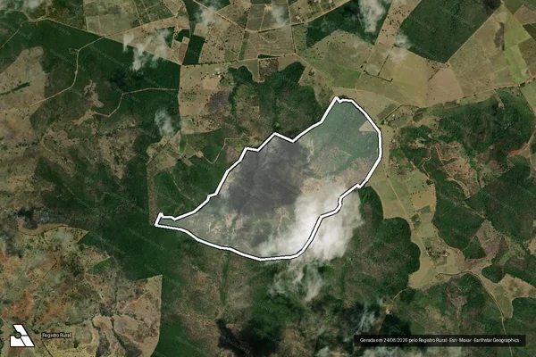 Imagem de satélite de Fazenda Arizona e Corr. da Lacraia ? Faz. Boa Vista - Faz. Arizona e Corr. da Lacraia ? Faz. Boa Vista em Divisópolis - MG