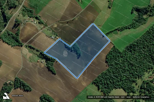 Imagem de satélite de SÍTIO DO ADEMIR - SÍTIO DO ADEMIR em Chapadão do Lageado - SC