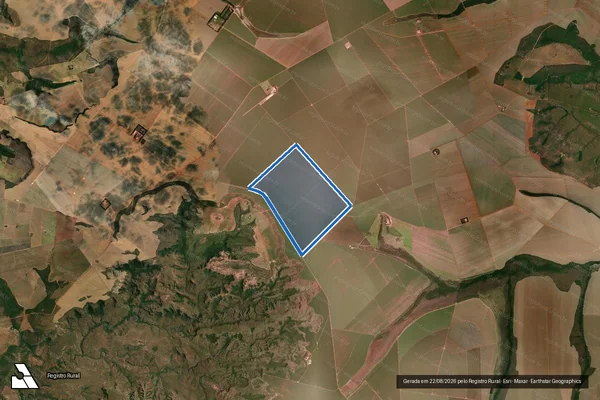 Imagem de satélite de LOTE 17 - FAZENDA MESA VERMELHA
