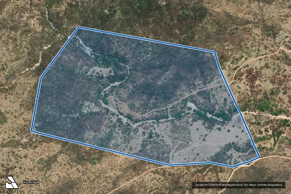 Imagem de satélite de SÍTIO SÃO GONÇALO- OITICICA - Parte 1 em São José do Sabugi - PB