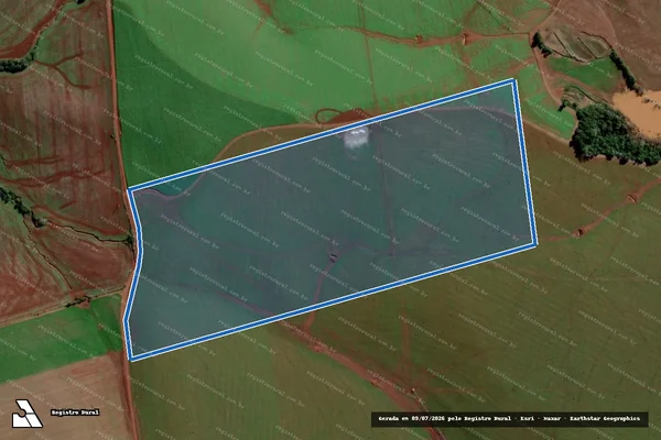 Imagem de satélite de Agropecuária Dois Pinheiros - Gleba C - Gleba C em Tupanciretã - RS