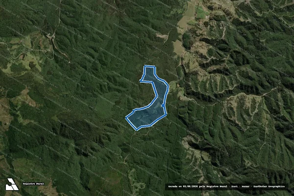 Imagem de satélite de Alto Canoinhas em Papanduva - SC