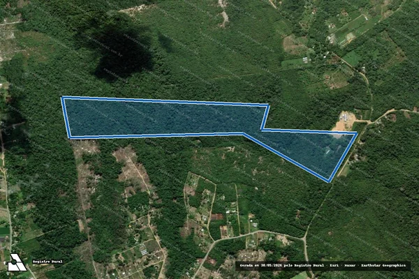 Imagem de satélite de FAZENDA SÃO PEDRO LOTE16 GL04 - Parte 1 em Manaus - AM