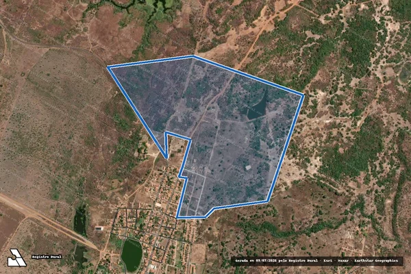 Imagem de satélite de FAZENDA LADEIRA  - Parte 2 em São João da Serra - PI
