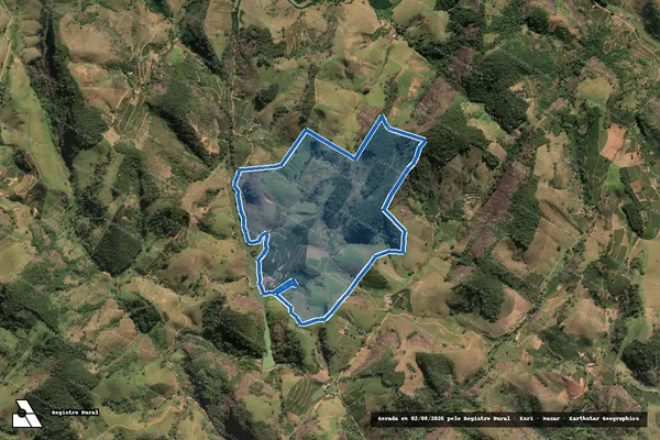 Imagem de satélite de CONQUISTA / PARTE 1 em Castelo - ES