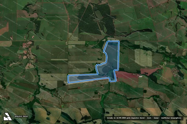 Imagem de satélite de FAZENDA SANTA ROSA - Parte 1 em Cambé - PR
