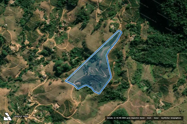 Imagem de satélite de Veneza e São José - Parte 07 em Pedra Dourada - MG