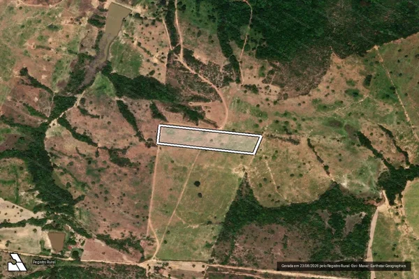 Imagem de satélite de FAZENDA SUCURI - GLEBA 06 em Jaraguá - GO