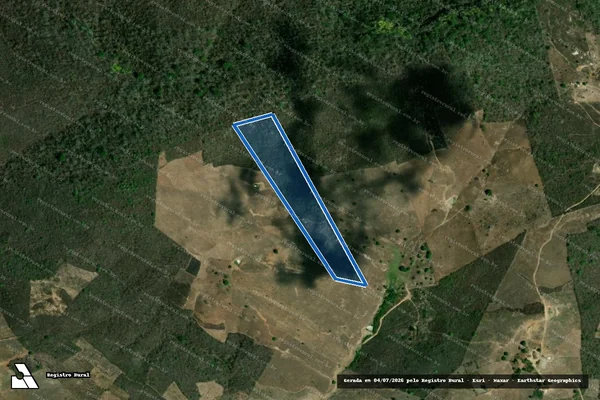 Imagem de satélite de Fazenda Alagamar - Parte 131 - Francisco José de Souza em Itabaiana - PB