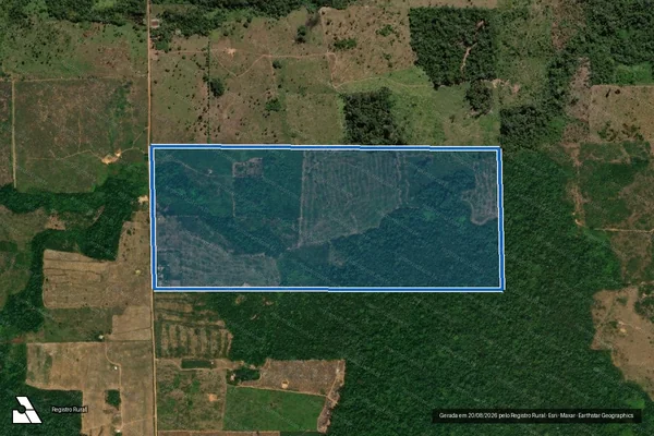 Imagem de satélite de PA SUDOESTE - LOTE 354 / LOTE 354