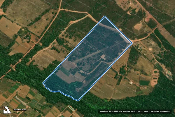 Imagem de satélite de Lote 231 - Projeto de Assentamento Santo Antônio da Fartura  - Parte 1 em Campo Verde - MT