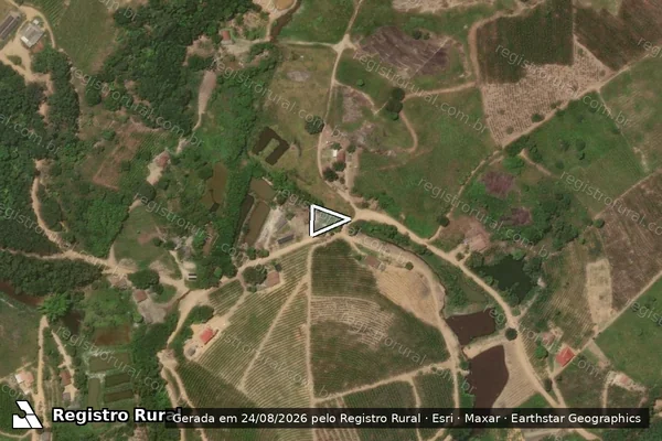 Imagem de satélite de Lote 22 D ? Projeto de Assentamento Pip Nuck - Lote 22 em Nova Venécia - ES