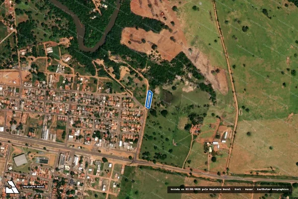 Imagem de satélite de Estância Primavera ? Parte 3 - Parte 2 em Rochedo - MS