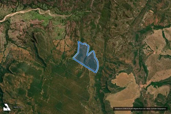 Imagem de satélite de Fazenda Bateias - PARTE 1 em Caiapônia - GO