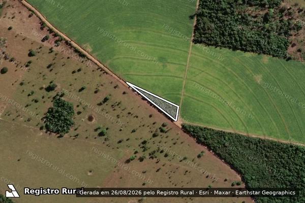 Imagem de satélite de LOTE 11 GLEBA 03 SETOR PROSPERIDADE - Parte 02 em Cacoal - RO