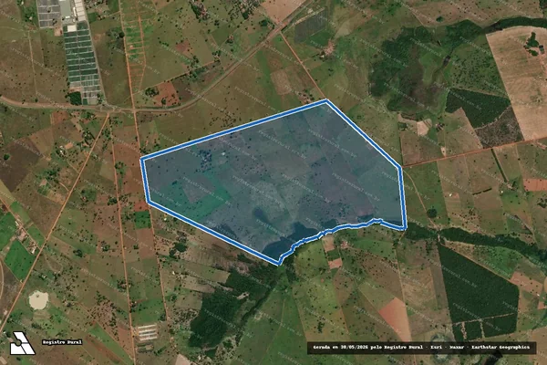 Imagem de satélite de FAZENDA SÃO LOURENÇO - Parte 2 em Aparecida do Taboado - MS