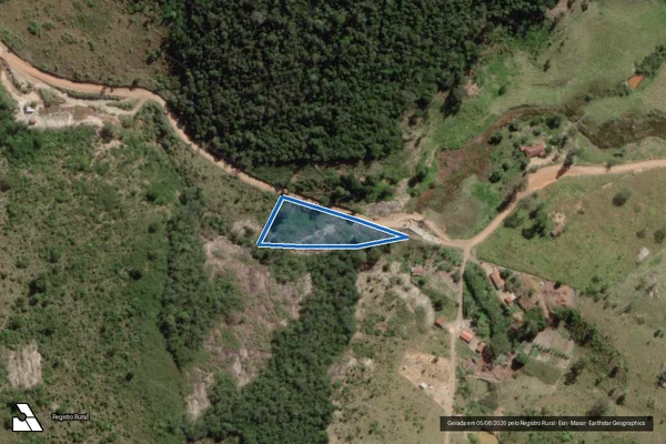 Imagem de satélite de FAZENDA SUASSUÍ - PARCELA 03 em Caraí - MG