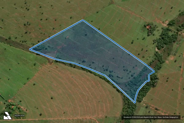Imagem de satélite de FAZENDA BELA VISTA - Parte 2 em Paranaíba - MS