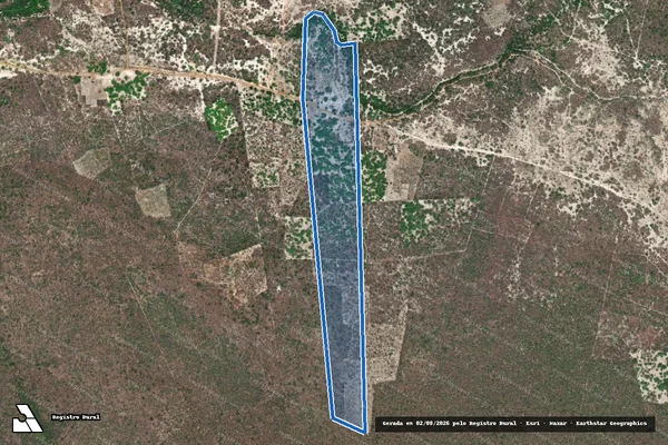 Imagem de satélite de FAVEIRA DATA: SANTA CATARINA - Parte 3 em Piracuruca - PI