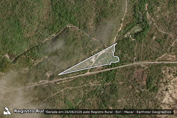 Imagem de satélite de FAZENDA CRIMINOSO - Gleba 01-A em Cavalcante - GO