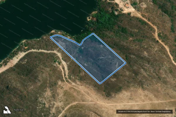 Imagem de satélite de FAZENDA AGUA QUENTE - GLEBA 03 em Sacramento - MG