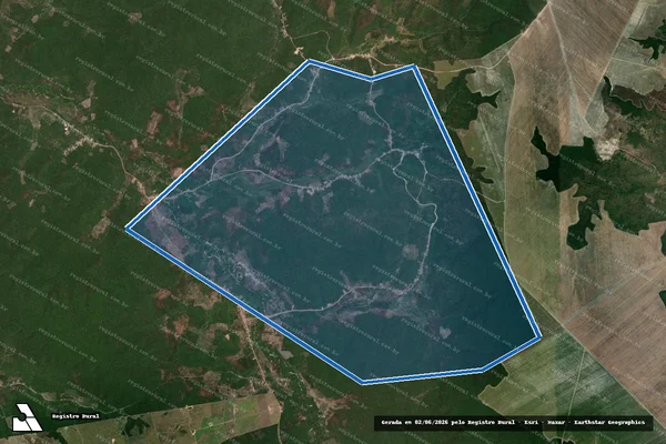 Imagem de satélite de Fazenda Limão em Codó - MA
