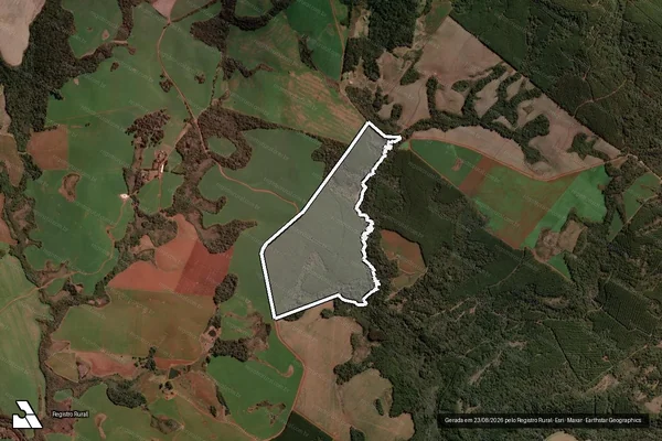 Imagem de satélite de Fazenda Maracujá, Maracujá na Fazenda Capão Grande - Fazenda Maracujá - Gleba 2 em Guarapuava - PR