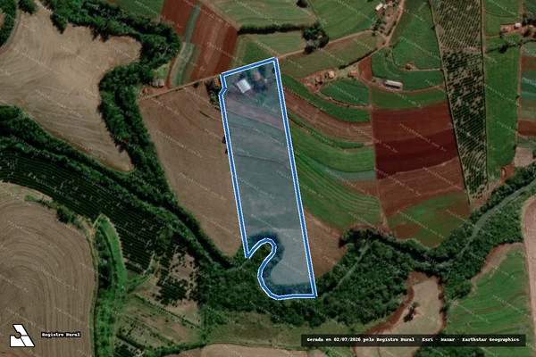 Imagem de satélite de Fazenda Akola - Parte 11 em Londrina - PR