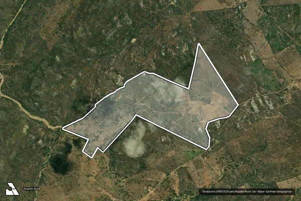 Imagem de satélite de SITIO MALHADA DA SERRA - Parte 1 em Esperança - PB