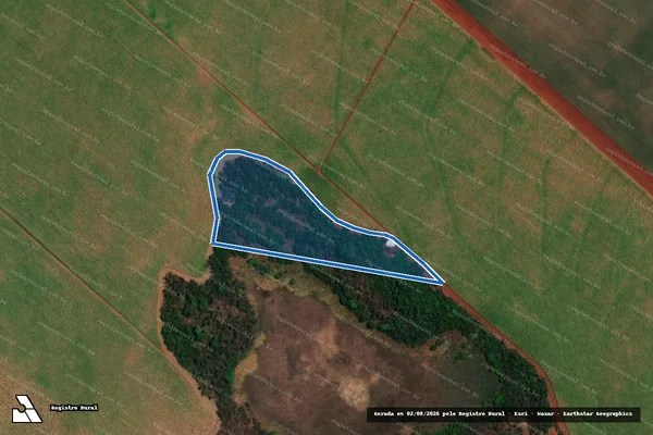 Imagem de satélite de FAZENDA TROPICAL II - Parte 2 em Edéia - GO